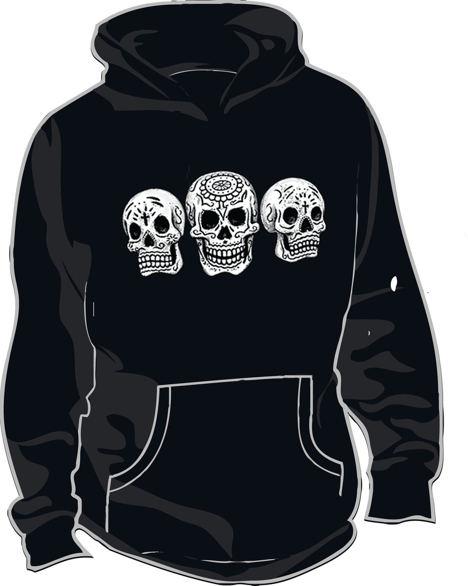 Skull 2024 design hoodies