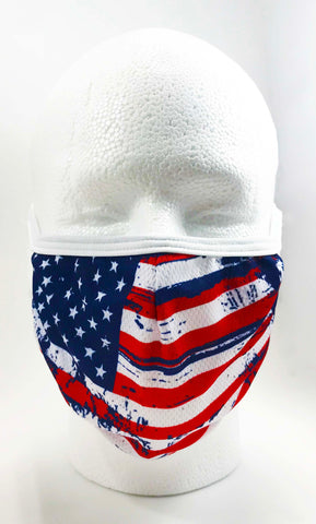 Face Mask USA Flag