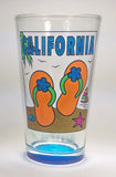 California Flip Flop Pint Glass