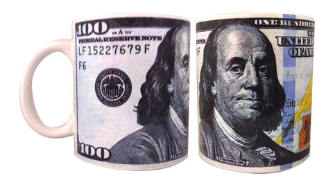 $100 Bill Mug