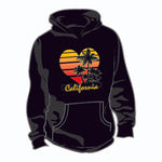 Thick Hoodie w/ CA Heart Palms design