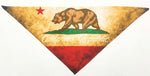 Bandana w/ California Flag distressed design