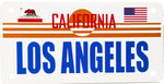 Los Angeles Aluminum Novelty License Plate